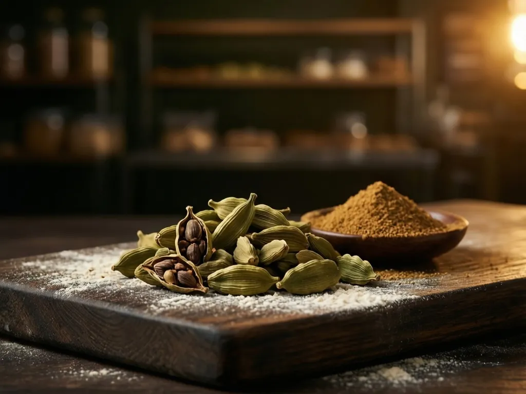 Cardamom: как выглядит вкус