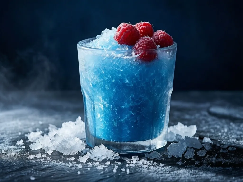 Blue Raspberry Slush: как выглядит вкус